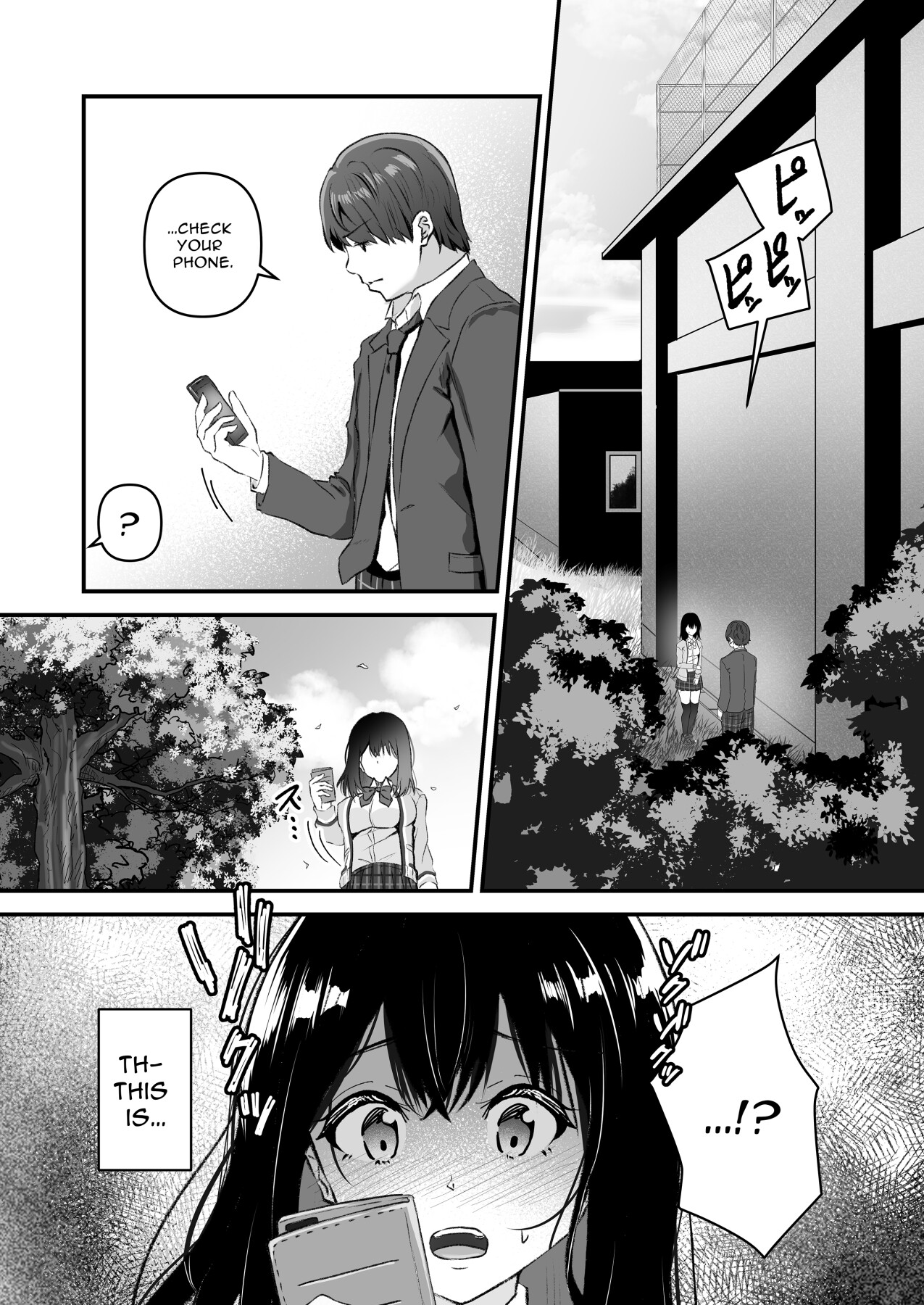 Hentai Manga Comic-Blackmailed JK Cucked Within The Week! ~sexual discipline for a girl protecting her boyfriend~-Read-3